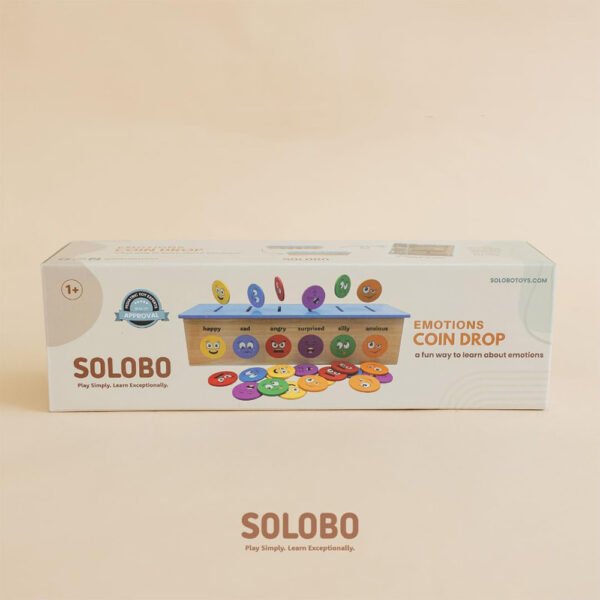 SOLOBO Emotions Coin Drop Toy for Emotional Intelligence - Image 3